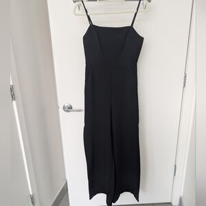 BCBGeneration Classic Black Jumpsuit, Size 4